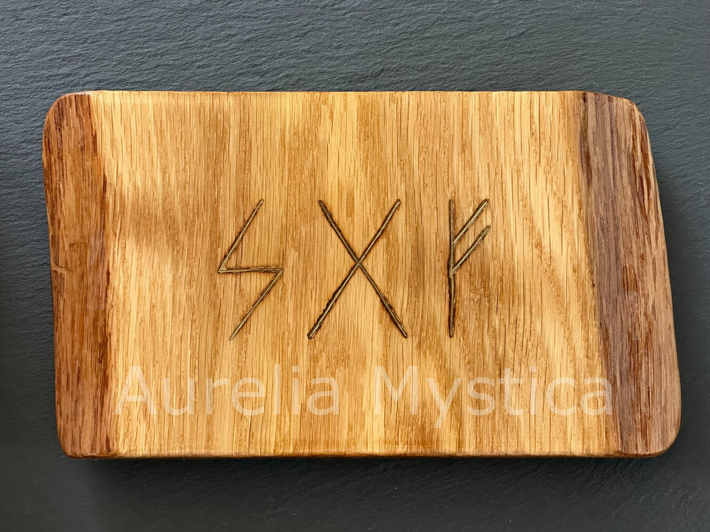 Business Runic Plaque