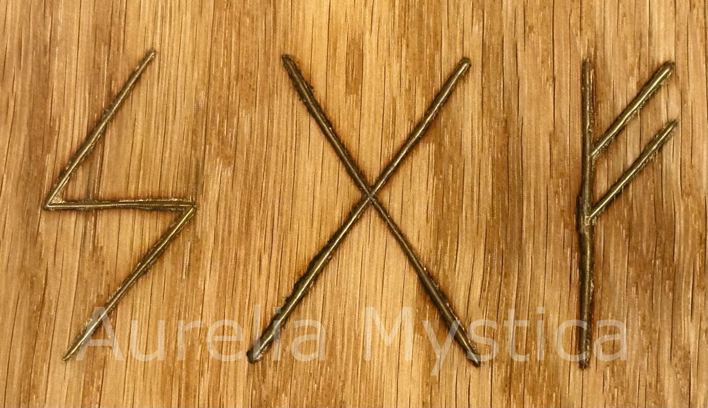 Business Runic Plaque