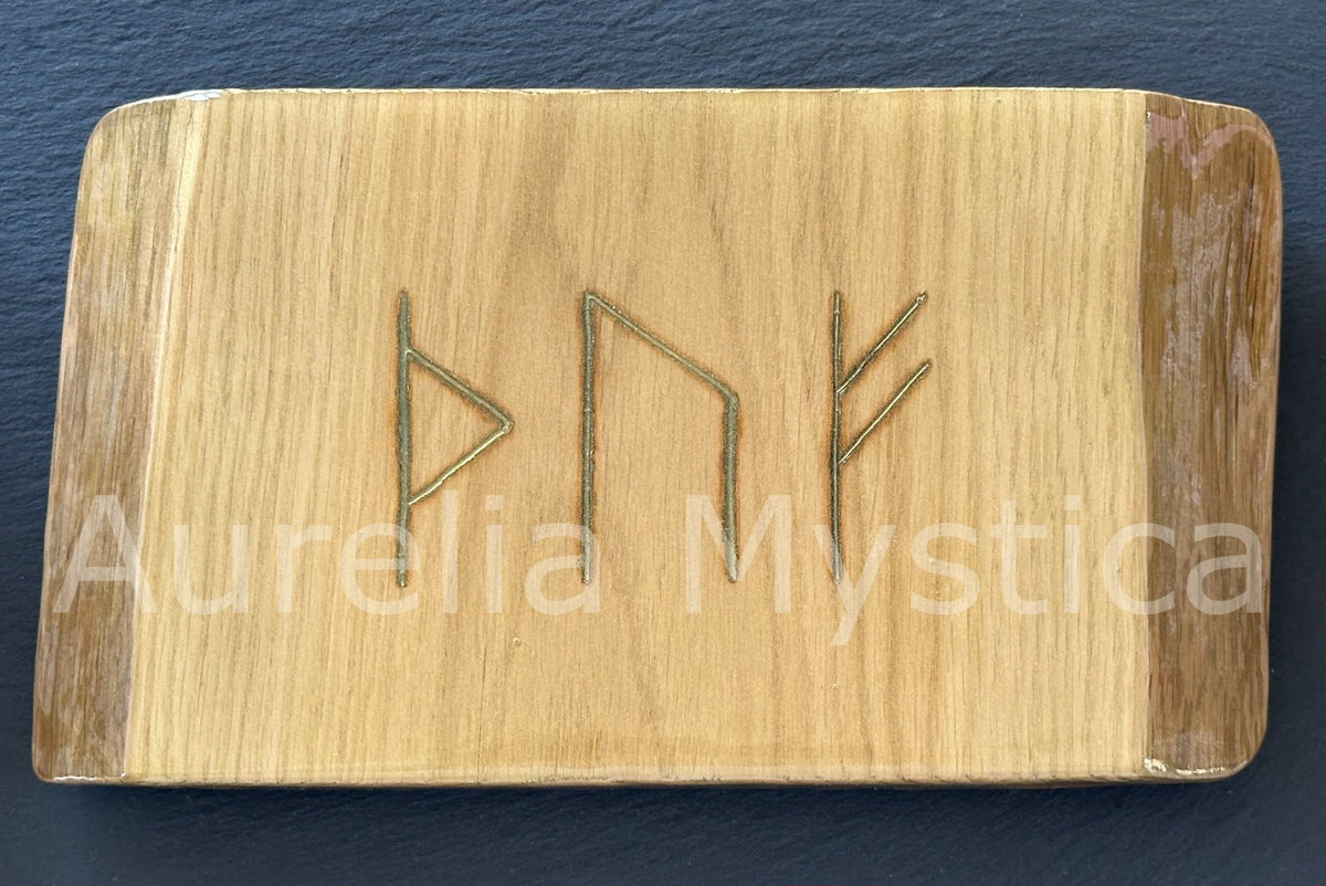 Home Runic Plaque
