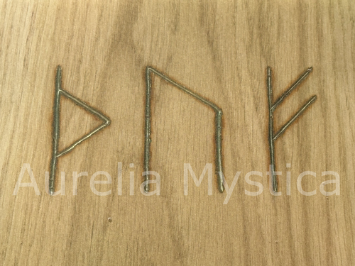 Home Runic Plaque
