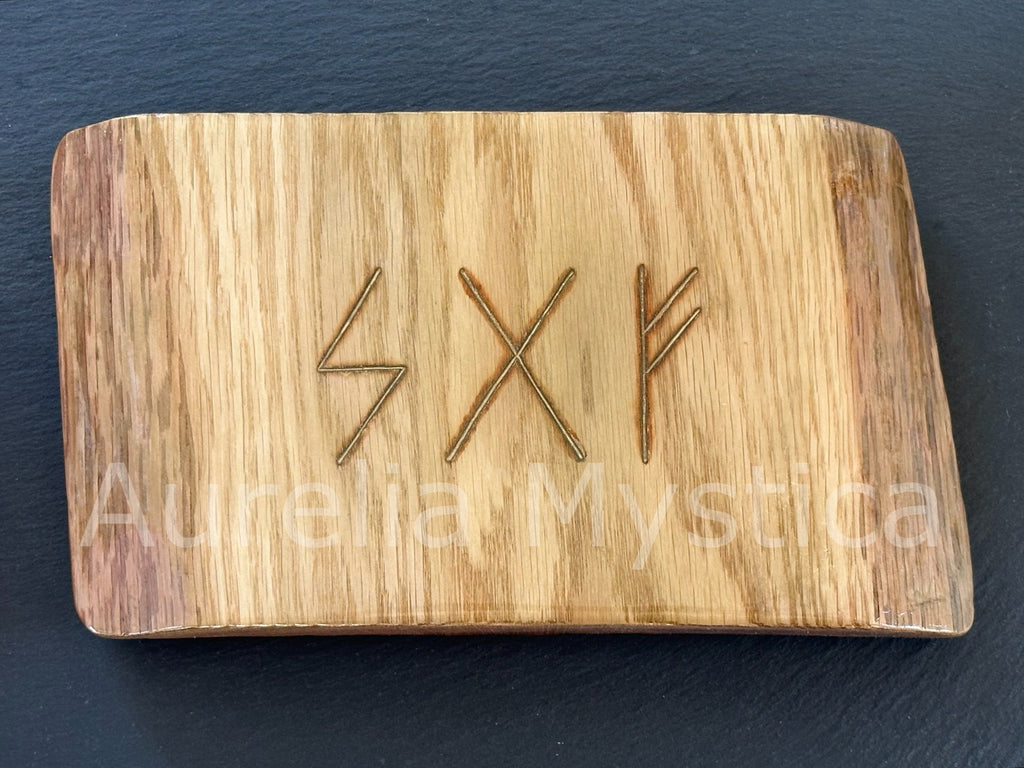 Business Runic Plaque