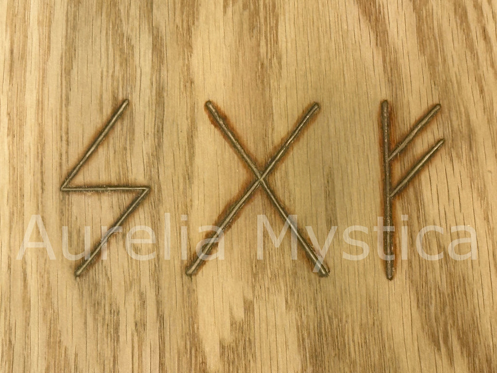 Business Runic Plaque