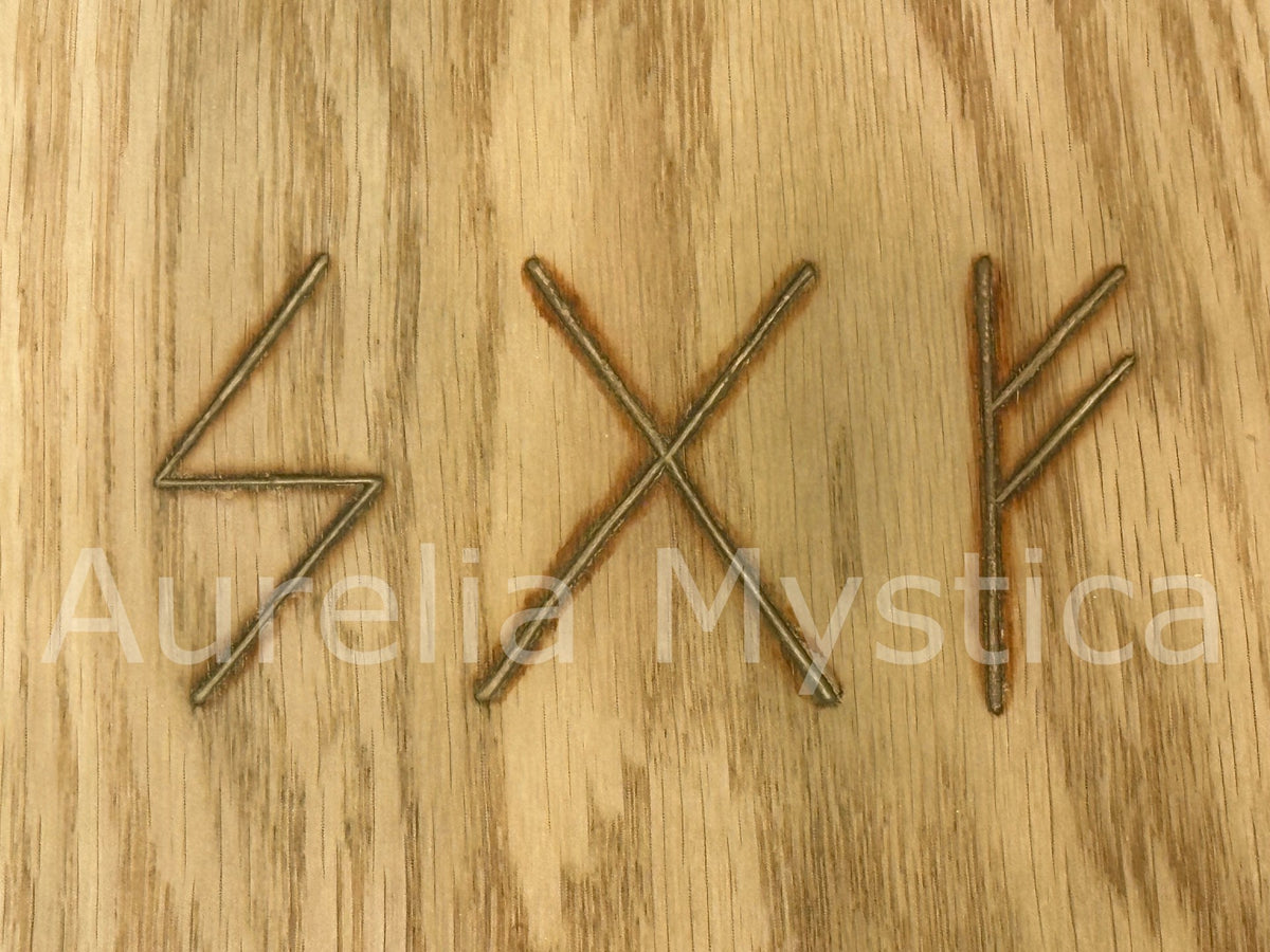 Business Runic Plaque