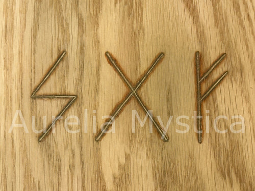 Business Runic Plaque