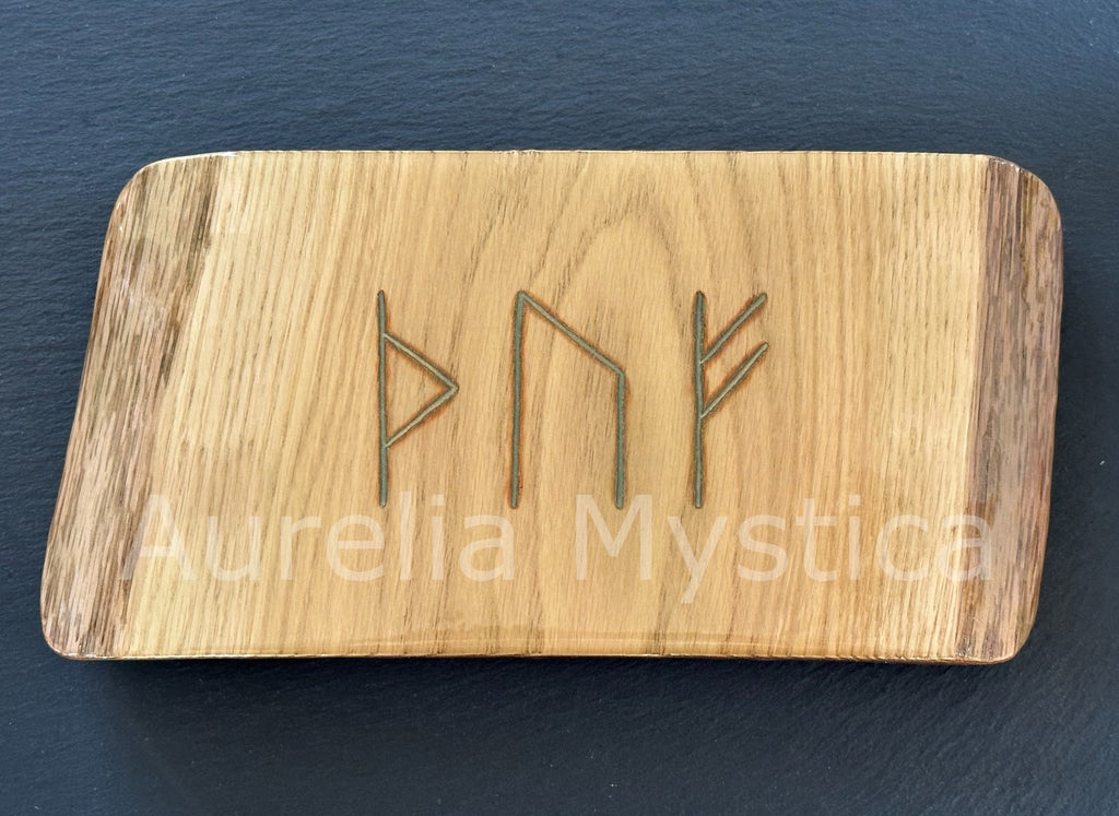 Home Runic Plaque